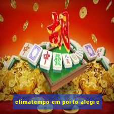 climatempo em porto alegre