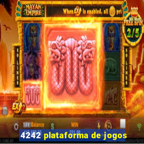 4242 plataforma de jogos