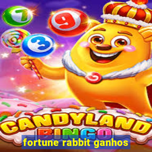 fortune rabbit ganhos