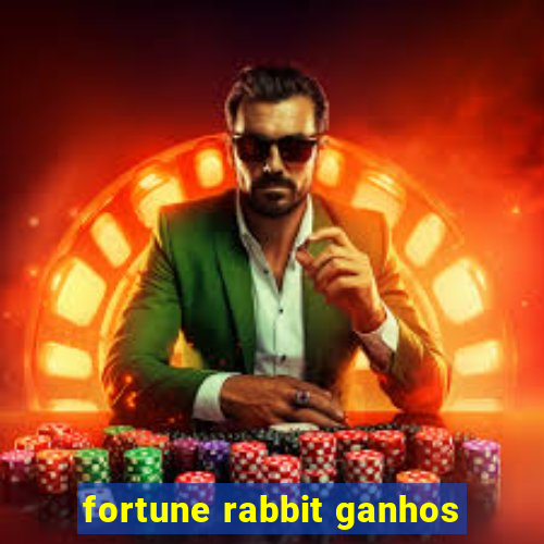 fortune rabbit ganhos