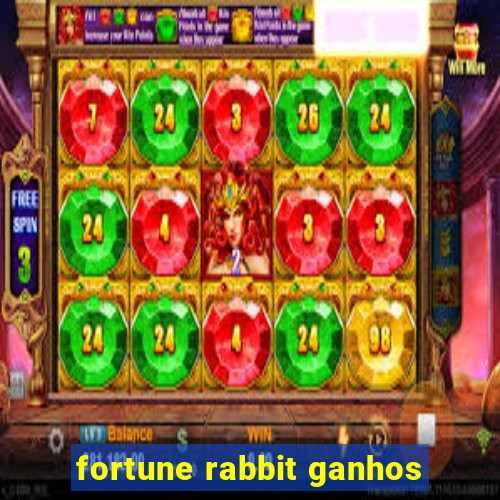 fortune rabbit ganhos