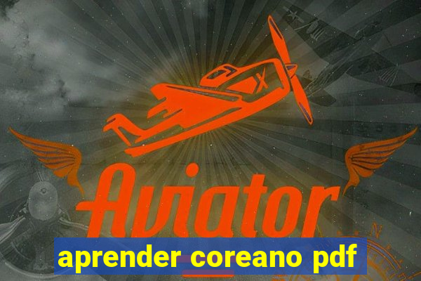 aprender coreano pdf