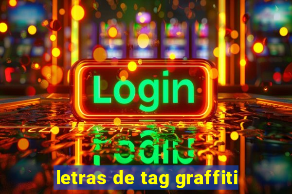 letras de tag graffiti