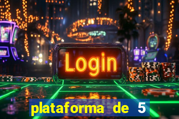 plataforma de 5 reais fortune tiger