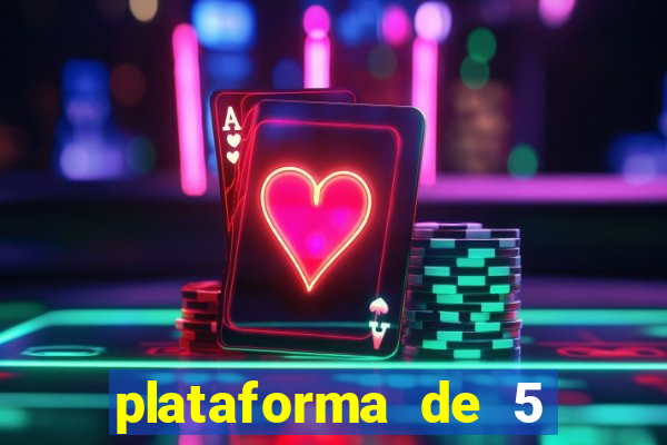 plataforma de 5 reais fortune tiger