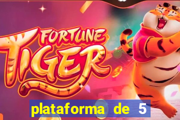 plataforma de 5 reais fortune tiger