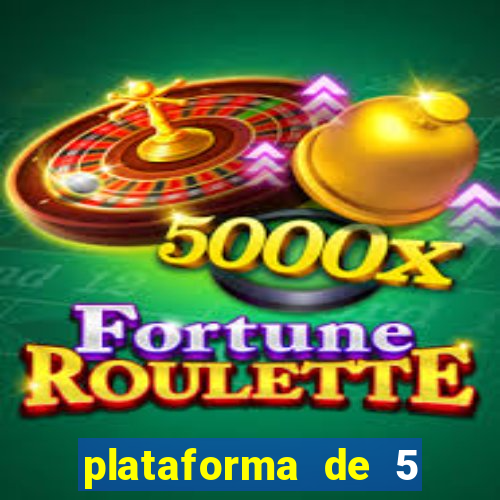 plataforma de 5 reais fortune tiger