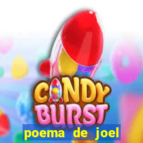 poema de joel rufino dos santos