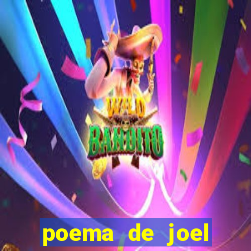 poema de joel rufino dos santos