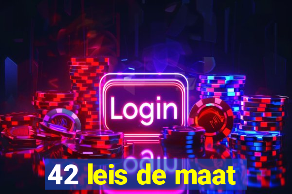 42 leis de maat