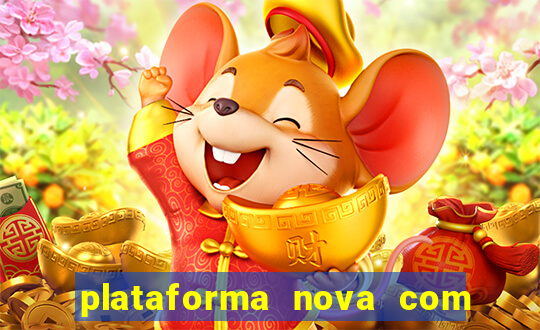 plataforma nova com bonus no cadastro