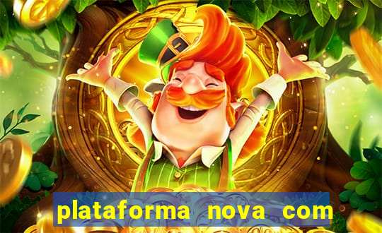 plataforma nova com bonus no cadastro