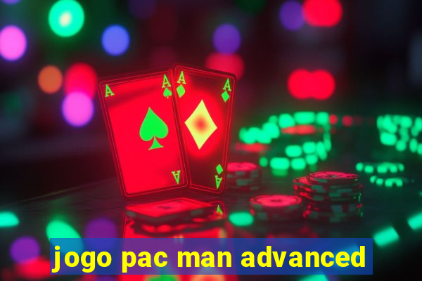 jogo pac man advanced