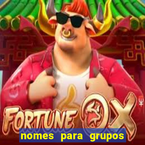 nomes para grupos de amigos cachaceiros