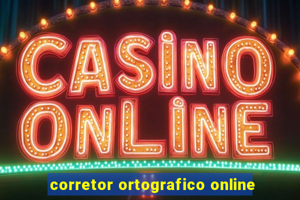 corretor ortografico online