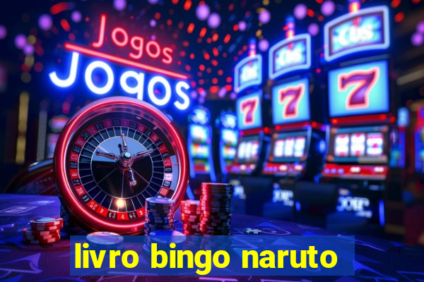 livro bingo naruto