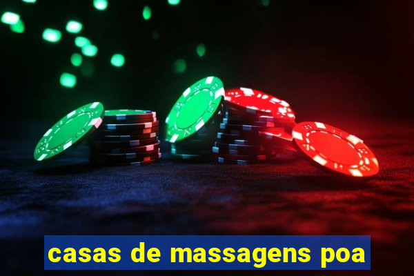 casas de massagens poa