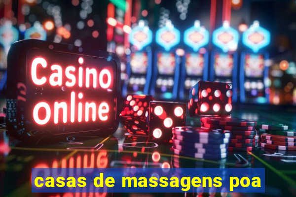 casas de massagens poa