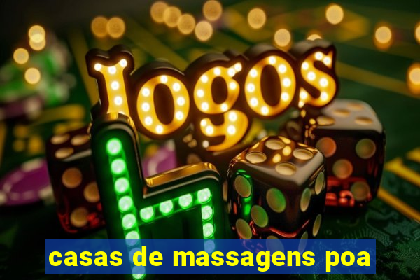 casas de massagens poa