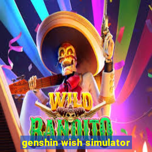 genshin wish simulator