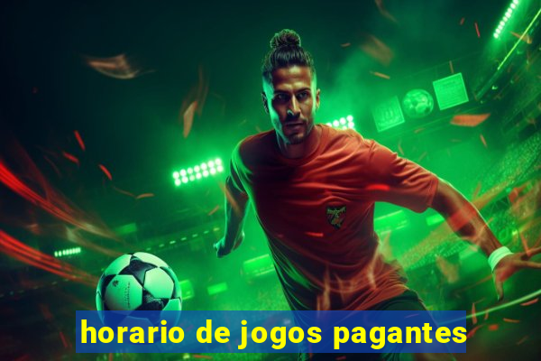 horario de jogos pagantes