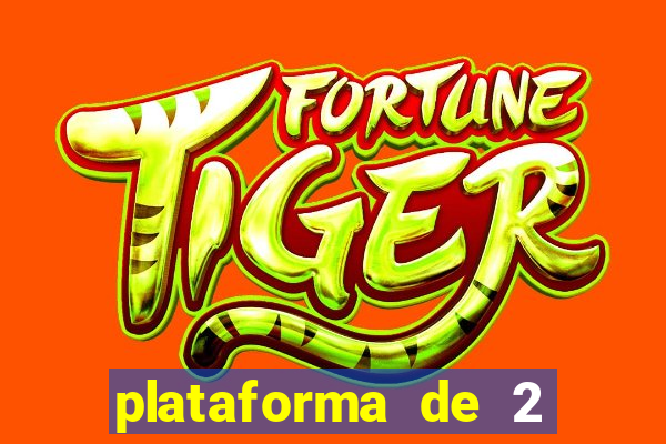 plataforma de 2 reais fortune tiger