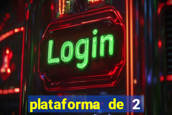 plataforma de 2 reais fortune tiger