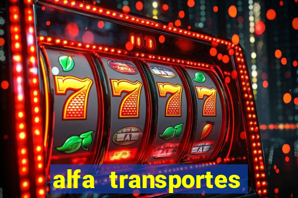 alfa transportes novo hamburgo