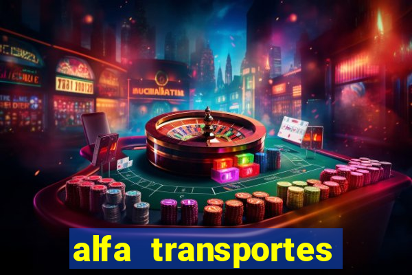 alfa transportes novo hamburgo