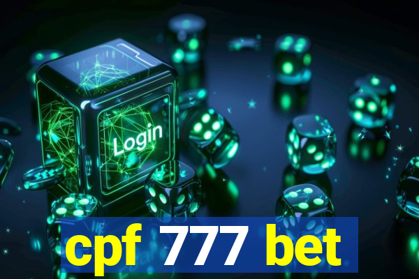 cpf 777 bet