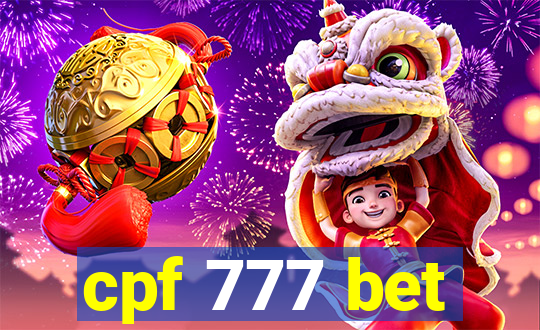 cpf 777 bet