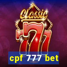 cpf 777 bet