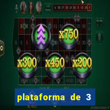 plataforma de 3 reais tigre