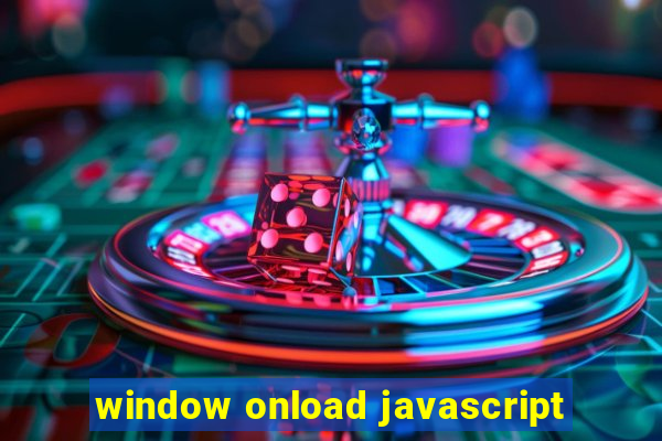 window onload javascript