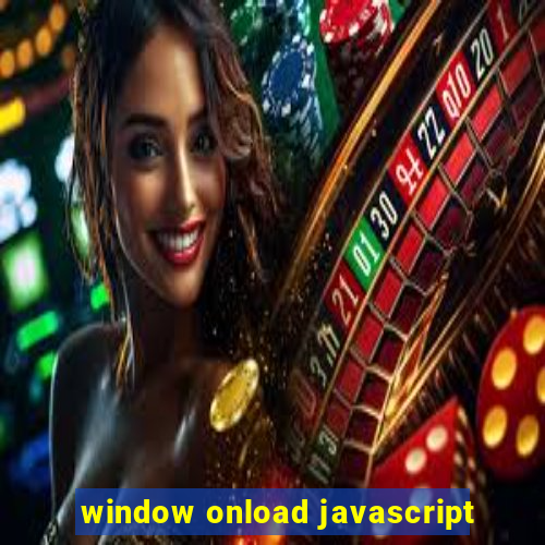 window onload javascript