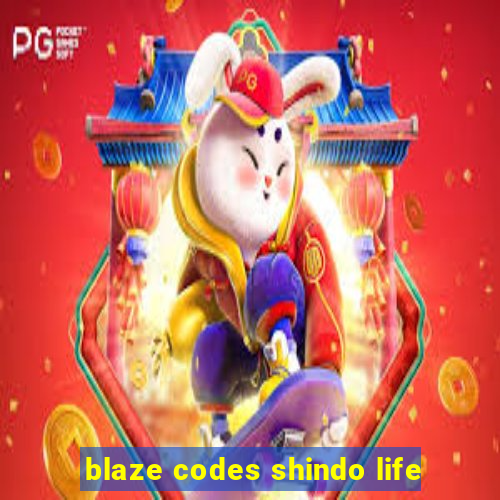 blaze codes shindo life