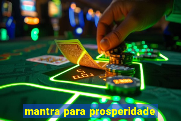 mantra para prosperidade