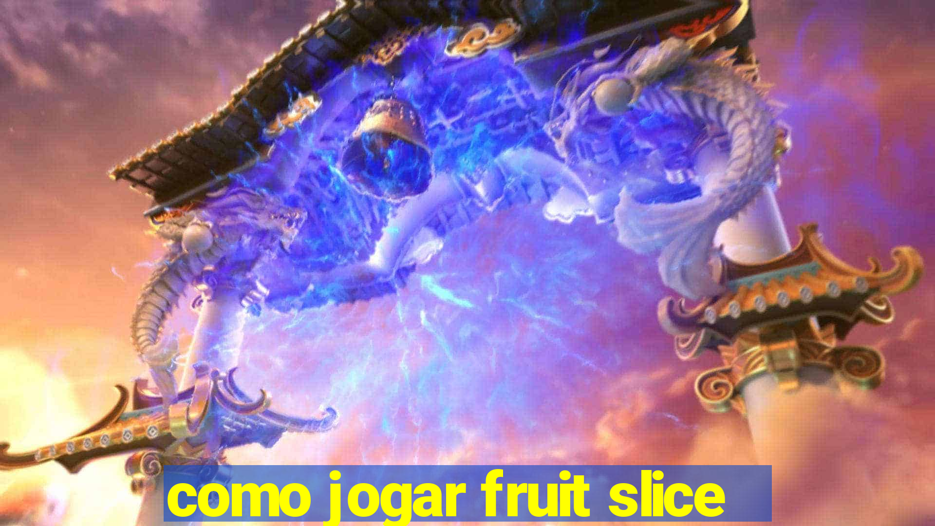 como jogar fruit slice