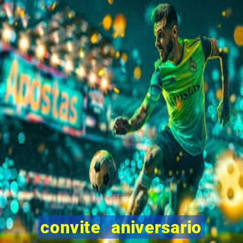 convite aniversario infantil futebol