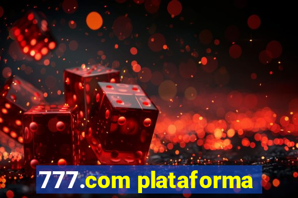 777.com plataforma