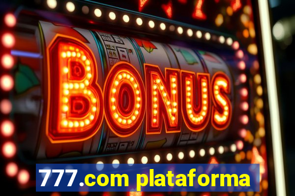 777.com plataforma