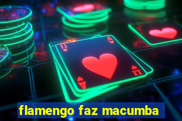 flamengo faz macumba