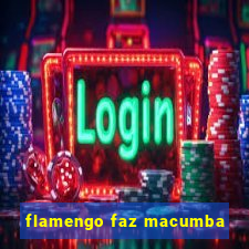 flamengo faz macumba