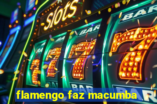 flamengo faz macumba