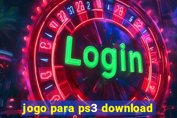 jogo para ps3 download