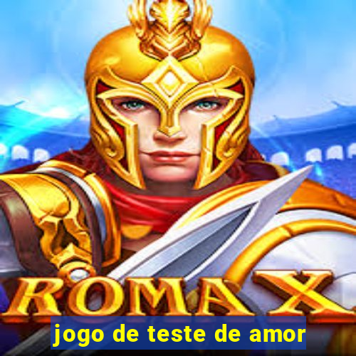 jogo de teste de amor