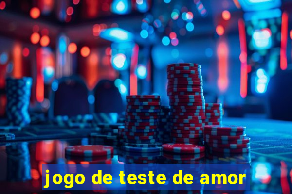 jogo de teste de amor