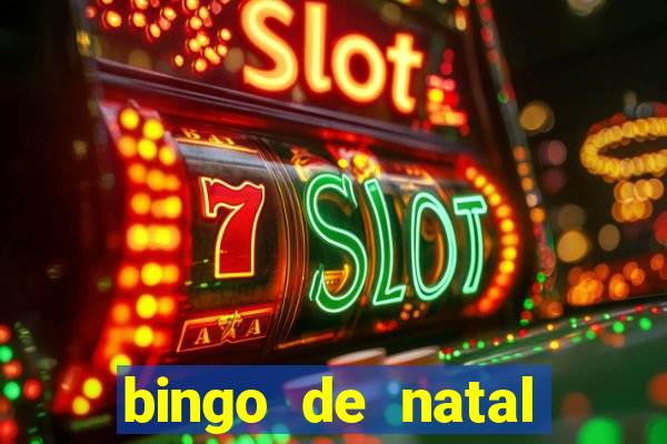 bingo de natal para imprimir gratis