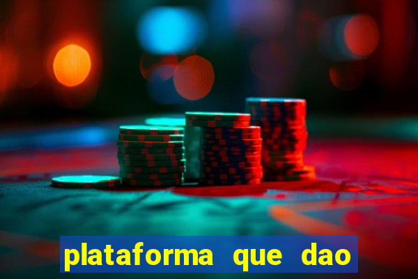 plataforma que dao bonus no cadastro