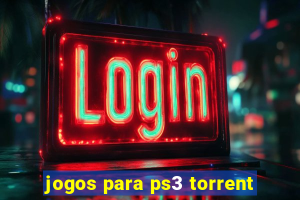 jogos para ps3 torrent